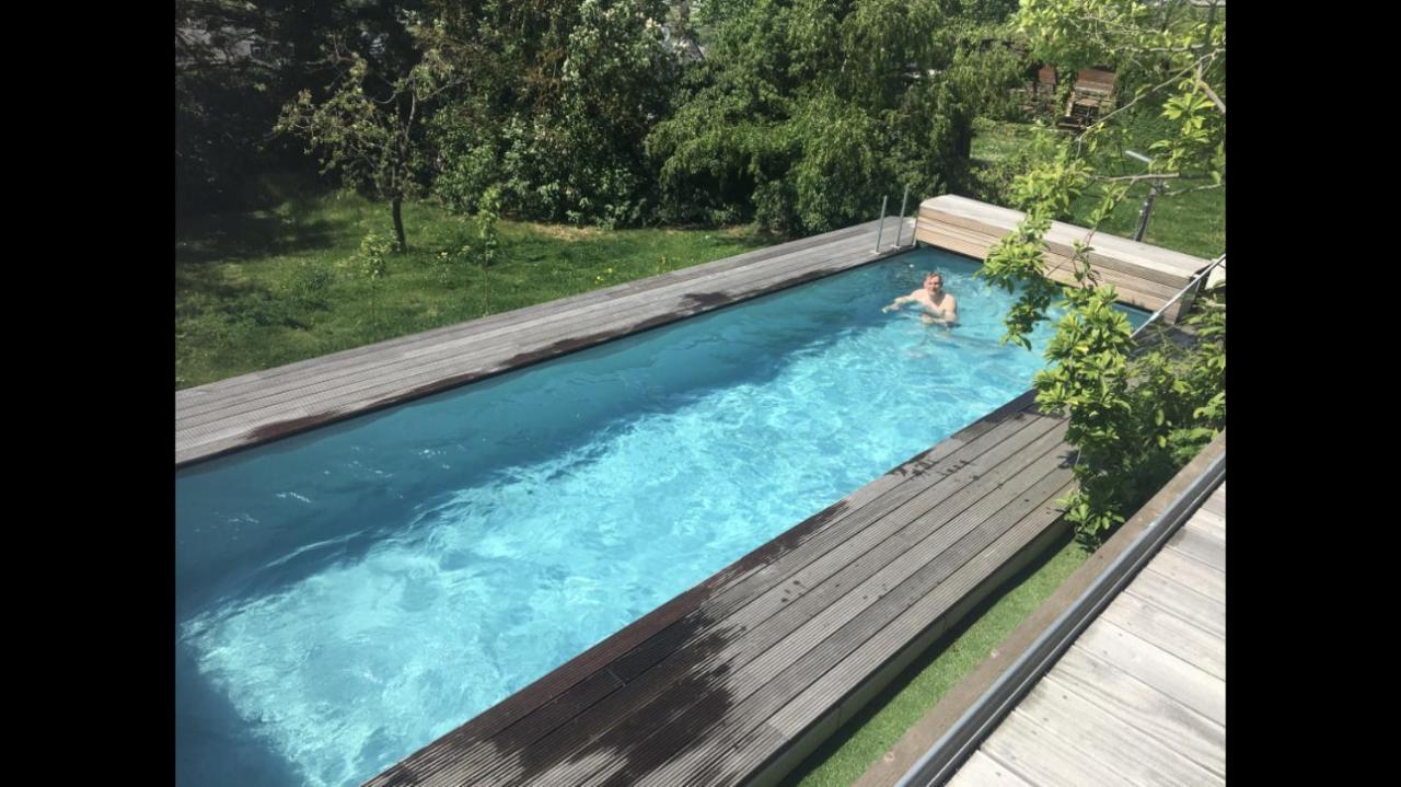 Ferienwohnung Apartment Doppelzimmer In Der Villa Naturpark Rheinblick, Ruhig, Aussicht, Pool Koblenz  Exterior foto