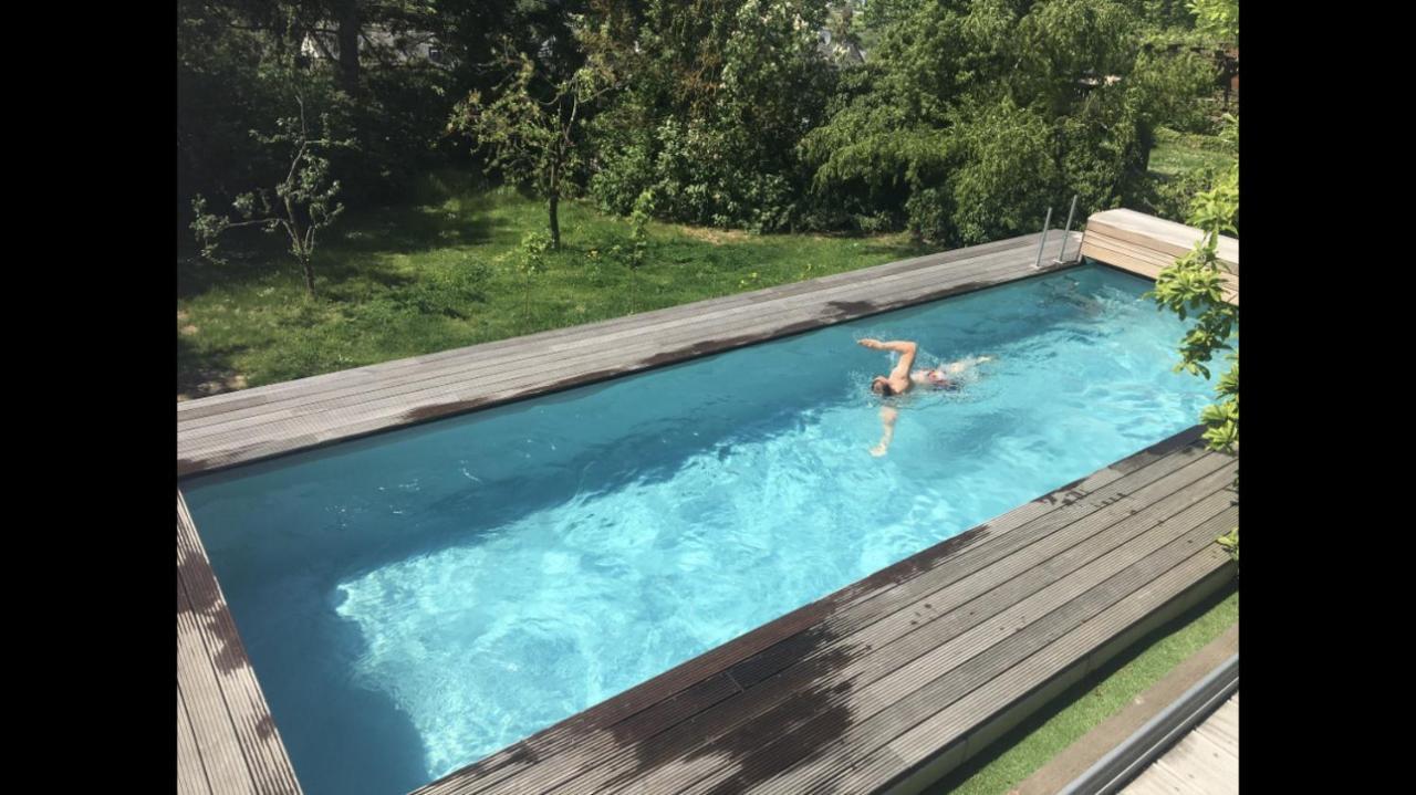 Ferienwohnung Apartment Doppelzimmer In Der Villa Naturpark Rheinblick, Ruhig, Aussicht, Pool Koblenz  Exterior foto